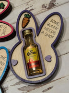 🐰 Some Bunny Needs a Shot! – Easter Bunny Liquor Bottle Holder