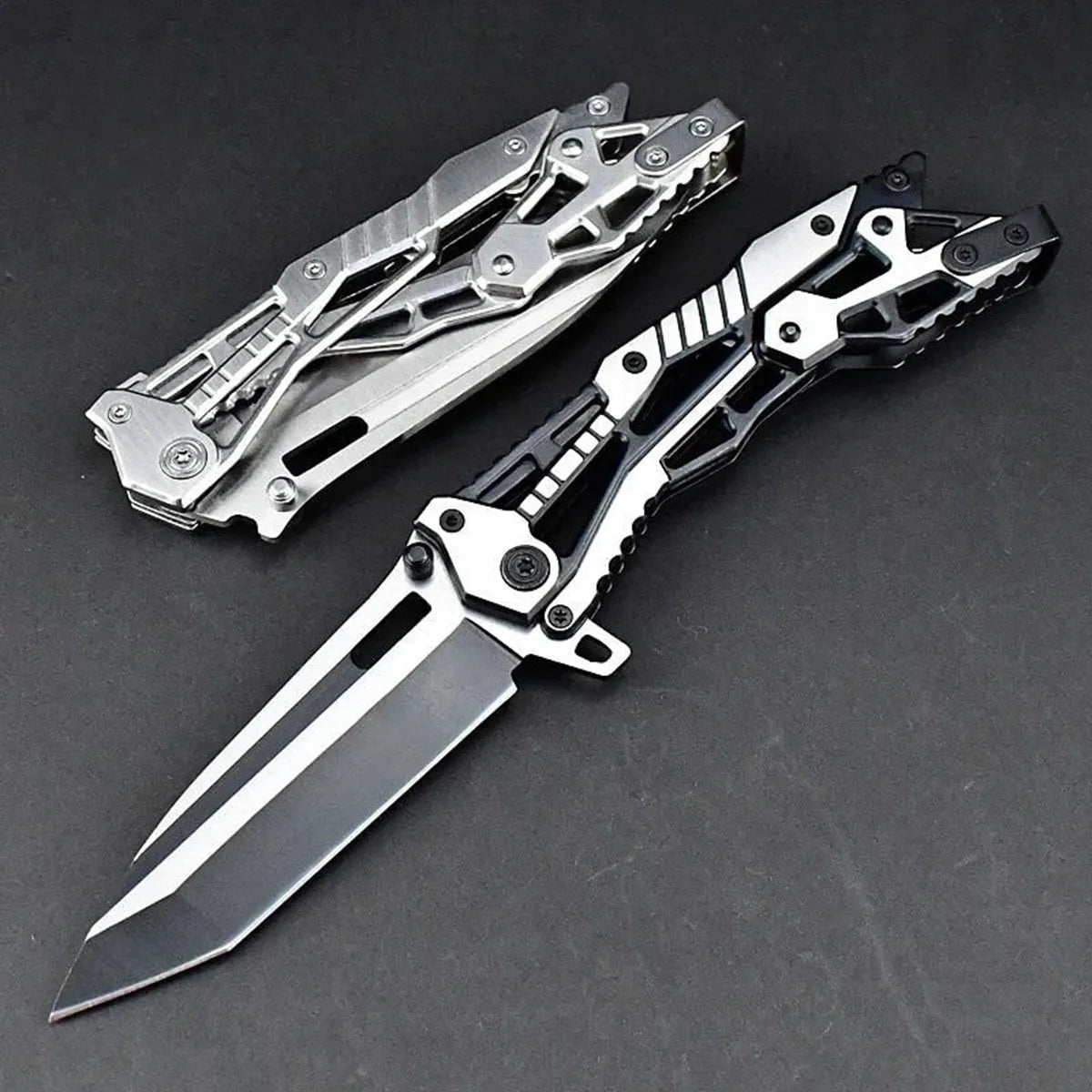 🌲2026 Holiday Special Price 🔥Mechanical Armor Magic Folding Knife - GS32