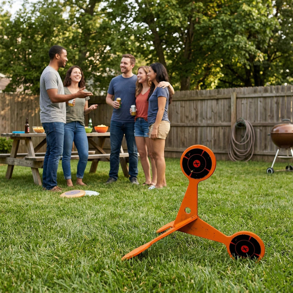 🏆Limited Time Sale 49% OFF 🎯 Spinning Shooting Target (Thickened Flip Roller)
