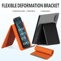 Flexible Silicone Aluminum Phone holder stand