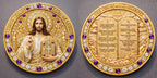 🏆Flash Sale 60% OFF - Jesus Christ & The Ten Commandments Commemorative Coin