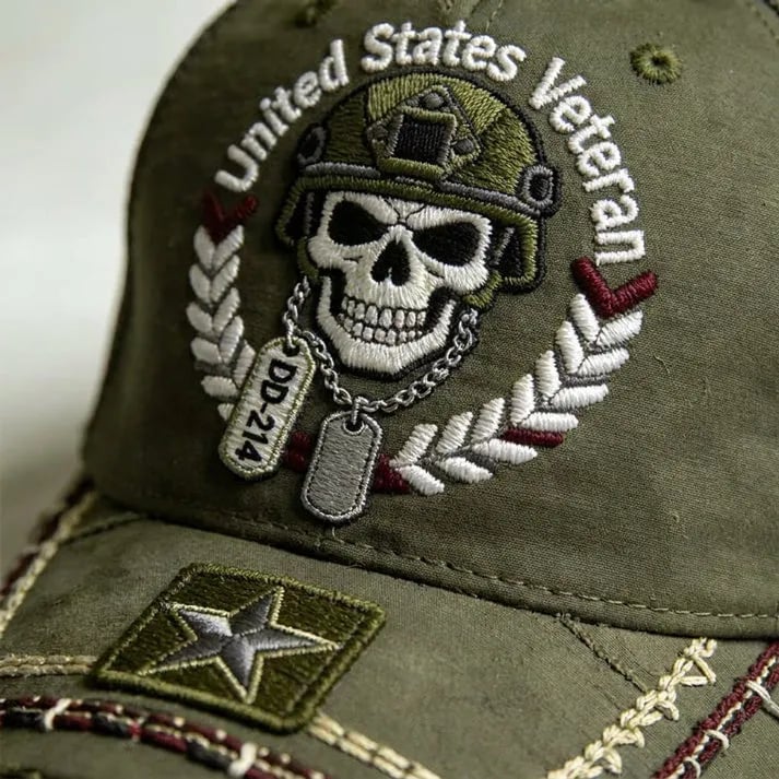 🔥LAST DAY 50% OFF - 🧢DD-214 United States Veteran Cap – Embroidered Edition