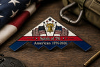 🏆 Flash Sale: 60% OFF Spirit of ’76 B-2 Stealth Bomber Challenge Coin – 250th Anniversary Patriotic Collectible