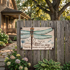 🕊️💛Dragonfly Memorial Plaque – Sympathy Gift